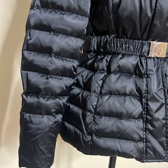 Black Puffer Girl Winter Jacket - Picture 5 of 12